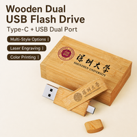 Clé USB en Bois de Bambou Personnalisable avec Logo Pivotant 8 Go 16 Go 32 Go 64 Go 128 Go Vente en Gros Promotionnelle Cadeau d'Entreprise OEM