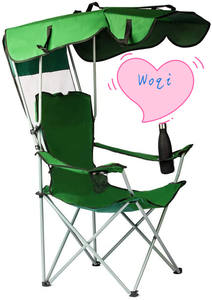 <span class=keywords><strong>Chaise</strong></span> <span class=keywords><strong>de</strong></span> camping Woqi <span class=keywords><strong>avec</strong></span> auvent, deux porte-gobelets et sac <span class=keywords><strong>de</strong></span> transport <span class=keywords><strong>pour</strong></span> les aventures en plein air - Product Image 2