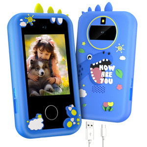 Téléphone intelligent pour enfants avec caméra, enregistreur vidéo, lecteur MP3, lampe de poche, réveil, calculatrice, enregistreur audio, mémoire 32 Go - Product Image 1