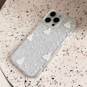 <span class=keywords><strong>Coque</strong></span> de téléphone pour <span class=keywords><strong>iPhone</strong></span> 16, motif floral <span class=keywords><strong>rose</strong></span>, lapin, avec chaîne de suspension, poudre scintillante, pour <span class=keywords><strong>iPhone</strong></span> 15, 14 Pro Max, <span class=keywords><strong>11</strong></span>, rigide, pour fille - Product Image 5