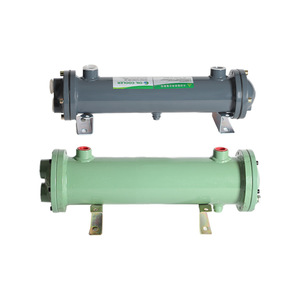 Hydraulic Oil Cooler Or60 100 Copper Tube Water Cooled <b>Radiator</b> For Cooling And Heat Dissipation Horizontal Type - Product Image 1