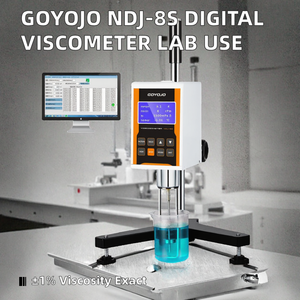 Viscosimètre numérique rotatif Veidt NDJ-8S avec sonde de température, 4 rotors, précision de 1 %, température de fonctionnement de 5 à 35 °C, pour usage en laboratoire, encres NDJ- - Product Image 2