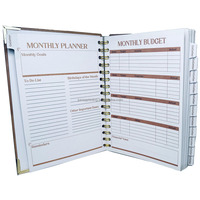 Agenda Personalizada 2027 con Logotipo UV en Relieve, Libro Mensual de Metas B5, Diario de Manifestación A5, Cuaderno de Oración, Planificador