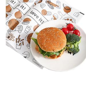 Papel Envoltorio para Hamburguesas con Logotipo Personalizado, Papel Antigrasa para Envolver Hamburguesas y Sándwiches, 2026 - Product Image 1