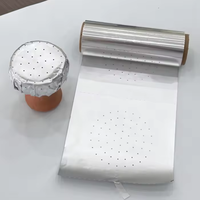Vente directe usine – Rouleau de papier aluminium alimentaire perforé rond/carré avec trous pour chicha – Accessoires de fumée pour chicha