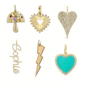 Pendentifs de bijoux ZYO : Breloques mignonnes cerise et abeille pour la fabrication de bijoux, animaux, plantes, serpent, boucles d'oreilles, colliers, bracelets DIY - Product Image 6