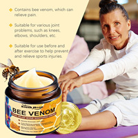 Crème de soin articulaire au venin d'abeille TK transfrontalière, best-seller, portable, pour massage externe, soulage l'inconfort articulaire, en pot