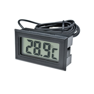 เทอร์โมมิเตอร์ดิจิตอล LCD รุ่น FY10 FY-10 สำหรับตู้ปลา ตู้เย็น ตู้แช่แข็ง เครื่องวัดอุณหภูมิน้ำในครัวเรือน ขายส่งจากโรงงาน - Product Image 3