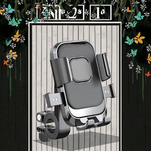 Support de téléphone portable universel rotatif à 360 degrés pour guidon de vélo avec bande en silicone pour téléphone mobile - Product Image 3