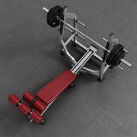 Banc de musculation réglable en acier, durable et sûr, pour usage commercial, unisexe, inclinable, pour un entraînement efficace
