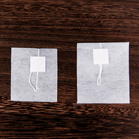 Lot de 1000 Sachets de Thé Vides Biodégradables en Fibre de Maïs, Non-Tissés, avec Cordon, Filtres à Thé Jetables en PLA