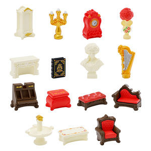 Série de meubles de luxe de style europé<span class=keywords><strong>en</strong></span> KI yuewu, accessoires décoratifs pour maison de poupée, mini-meubles de bureau - Product Image 5