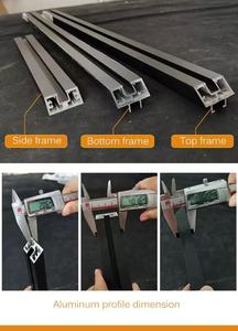Nội thất cửa trượt tự động từ kính cửa trượt hệ thống Nhôm kính cửa trượt - Product Image 3