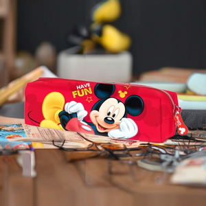 Estuche para lápices Disney Mickey Mouse Laugh-Square, Rojo - Product Image 3