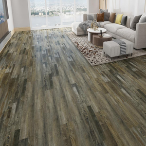 Planche de sol SPC durable et imperméable de 4 mm d'épaisseur, vinyle à clipser, dalles de sol SPC, installation facile, revêtement composite - Product Image 4