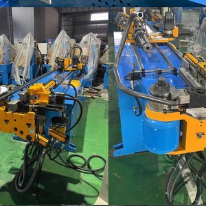 Cnc Pipe <b>Bending</b> <b>Machine</b> 38Cnc Fully Automatic Servo Feeding Square Round Metal Bend Equipment - Product Image 1