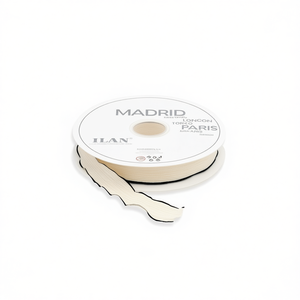 ILAN Cinta de Tela 2.5cm 37m Madrid Blanca para Manualidades - Product Image 1