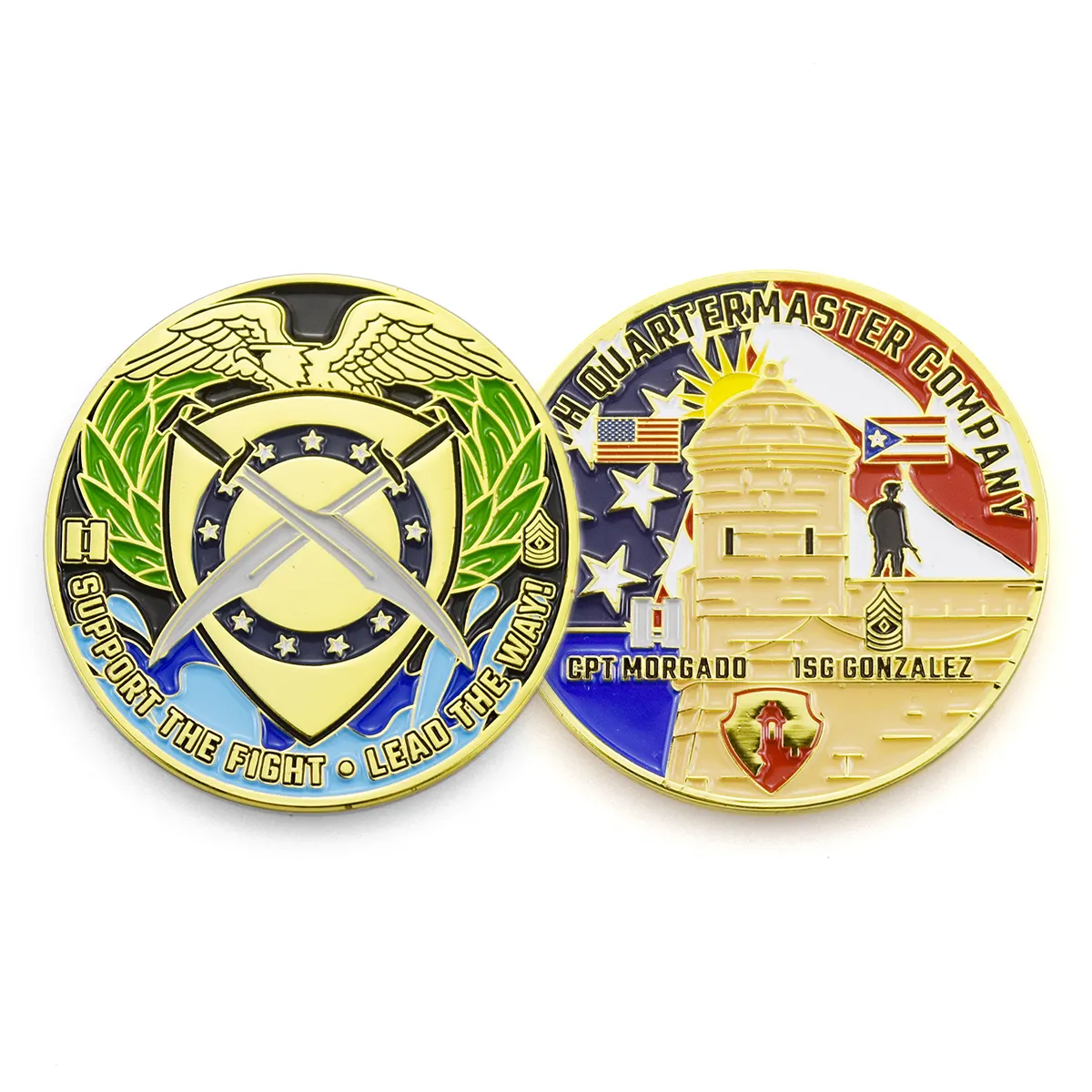 Factory wholesale High Quality Metal Coins gold brass zinc alloy Custom hard soft Enamel Challenge Coins