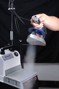Fer à repasser électrique SR-5800, petit fer à vapeur vertical pour blanchisserie, nettoyage à sec et magasin de vêtements - Product Image 5