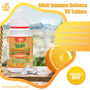 Tabletas Masticables de Vitamina C 500mg, Alta Absorción, Ascorbato de Sodio 1000mg por Porción, Sin Azúcar, Apoyo Dietético Diario - Product Image 2