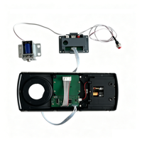 Serrure électronique à code numérique avec écran LCD personnalisable pour armoire, coffre-fort, tiroir, hôtel, haute sécurité, étanche, ignifuge