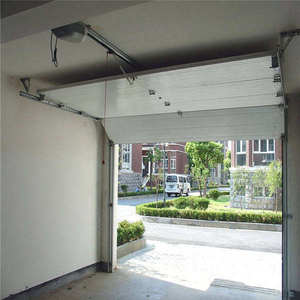 Porte de garage intelligente en aluminium avec fenêtre, électrique, couleur et taille personnalisées, cuisine et maison, 110-240V - Product Image 6