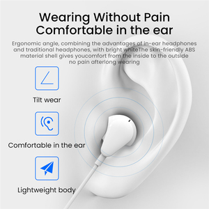 Tai Nghe Có Dây Kyere ME518, Tai Nghe 3.5Mm Có Micrô Điều Khiển Âm Lượng Tương Thích Với iPhone iPad IPod PC MP3 - Product Image 6