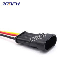 AMP1.5 serie 282087-1/282105-1-3 pin forma arnés de cableado de automoción hembra personalizado-impermeable arnés de alambre - Product Image 3