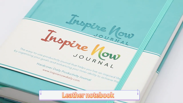 LOGO Custom Journal Book Printing A4/A5/B5 Leather Agenda Planner ...