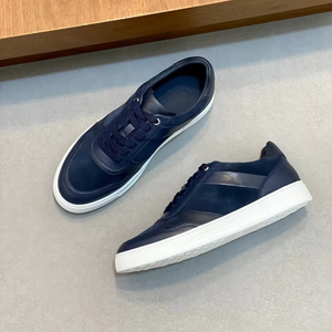 2026 <b>Top</b> Luxury Designer Sneakers Esing Men's Casual <b>Walking</b> Shoes with Thick Rubber Outsole Non-Slip Lace-Up Closure Trend Mesh - Product Image 5