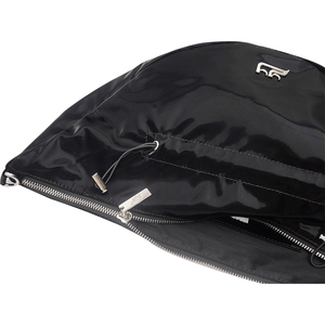 <b>Top</b> Quality Korean Brand Roomy Everyday Bag Glossy Black Sophia Tote With Adjustable <b>String</b> Closure And Detachable Straps - Product Image 1