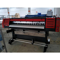 KY-JET Eco solvant imprimante grand Format équipement 1.9M extérieur Eco solvant imprimante avec deux DX5 XP600 DX7 5113 tête
