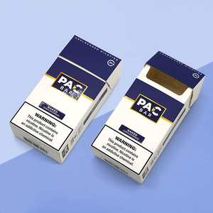 Chất Lượng Cao Sang Trọng Dùng Một Lần Rỗng Tùy Chỉnh Giấy Các Tông Quà Tặng Bao Bì Hộp Thuốc Lá - Product Image 6