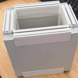 Matériau respectueux de l'environnement sans fibre de panneau de conduit d'<span class=keywords><strong>isolation</strong></span> phénolique en acier de couleur de l'industrie pharmaceutique - Product Image 3