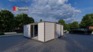 Casas Prefabricadas De China <span class=keywords><strong>Casa</strong></span> Contenedor De 40 Pies Para Oficina Living Room Y Cocina Juegos Y Acampada Para Ninas - Product Image 6