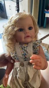 Muñeca Reborn de Vinilo de Alta Simulación, Muñeca de Juguete para Niños, Muñeca de Compañía para el Hogar, Venta al por Mayor - Product Image 3