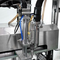 Machine de remplissage automatique de savon liquide de lavage avec des machines de capsulage et d'étiquetage pour des idées commerciales