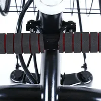 Tricycle électrique familial à 3 roues, 3 places, 60V 1000W, scooter de mobilité à carrosserie ouverte, fauteuil double pour 2 personnes âgées, 30-50 km/h, 30 km d'autonomie