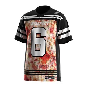 Moda abbigliamento sportivo da competizione sublimata sport veloce asciutto maglia personalizzata uniforme lunga t-shirt American <span class=keywords><strong>Football</strong></span> - Product Image 1