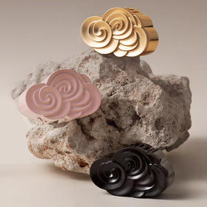 Diffuseur d'air pour <span class=keywords><strong>voiture</strong></span> en métal, éliminateur d'odeurs, parfum longue durée, accessoires auto, huiles essentielles, motif nuages porte-bonheur - Product Image 2