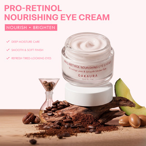 Sérum Contour des Yeux <span class=keywords><strong>Anti</strong></span>-Âge au Rétinol Marque Blanche – <span class=keywords><strong>Correcteur</strong></span> <span class=keywords><strong>Cernes</strong></span> <span class=keywords><strong>et</strong></span> Ridules, Crème Raffermissante Sous les Yeux - Product Image 2