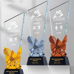 2025スポーツシリーズカスタマイズクリスタルトロフィーゴールドシルバー銅色チャンピオンメダルサッカー陸上競技大会 - Product Image 6