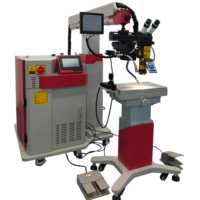 Nouvelle machine de soudage au laser à fibre Mitsubishi QCW 150W 300W à axe XYZ motorisé pour la réparation de moules en acier inoxydable haute précision