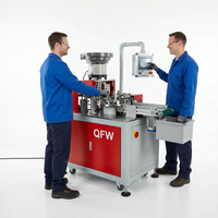 Machine d'assemblage automatique QFW personnalisée, non standard, contrôlée par PLC, haute efficacité, pour vis, joints et écrous, avec garantie d'un an