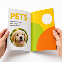 Brochure, catalogue et dépliant personnalisés en papier kraft couché avec impression offset et gaufrage, fabriqués à Jiangsu à prix abordable