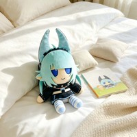 Peluche personnalisée de personnage d'anime pour fille, tenue sur mesure, collection pour fans, jouet en peluche, marchandise de cosplay, cadeau en coton PP