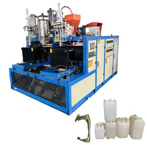 Mesin Pembuat Botol Plastik Otomatis 1 Liter Mesin Pembuat Jerigen Plastik Mesin Cetak Tiup Ekstrusi Rotary - Product Image 5