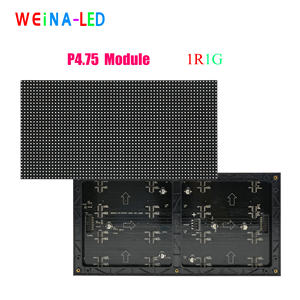 P4.75 מודול הוביל מודול חצי-אאוט בהירות גבוהה מסך תנועה מידע ip65 עמיד למים 1920hz קצב רענון <span class=keywords><strong>2</strong></span>-שנה אחריות ce - Product Image 1