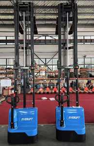 Apilador Eléctrico TOP ELES-12J de 1.2 Toneladas y 1.5 Toneladas, Apilador Autoelevador de 3M y 3.5M, Elevador de Palets con Patas Separadas, Montacargas Apilador de Palets - Product Image 5