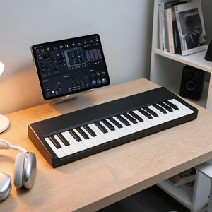 <span class=keywords><strong>Clavier</strong></span> électronique <span class=keywords><strong>MIDI</strong></span> BD-379 à 37 touches, élégant, portable, mini, en plastique noir, pour la création musicale, idéal pour les débutants, directement de l'usine - Product Image 1